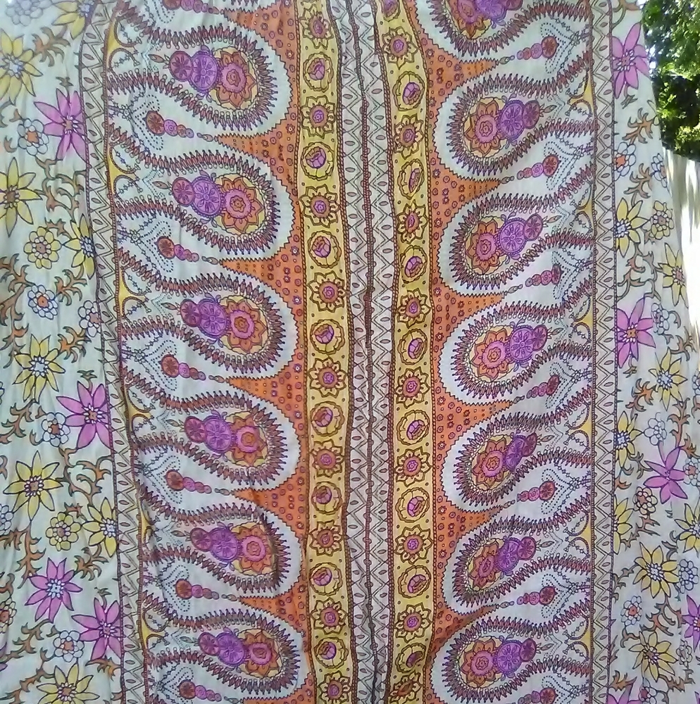 Beautiful Rare Vintage Spell Boho Blossom skirt - Picture 3 of 9